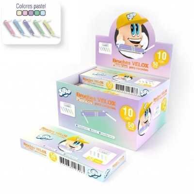 Broche Velox (tipo Nepaco) plástico x50 unidades Sifap