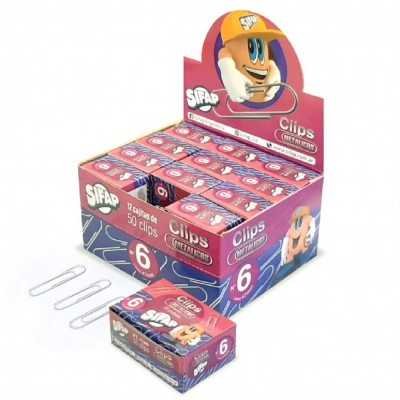 Clips Nº6 cajita x50 unidades Sifap