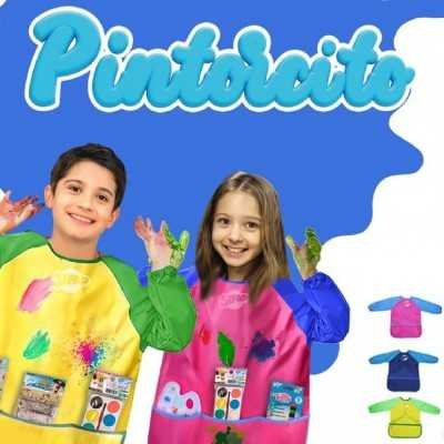 Delantal pintorcito escolar "XL" colores surtidos Sifap