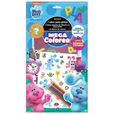 Mega colorea Blues clues Vertice