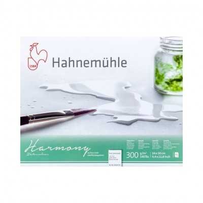 Block Acuarela 24x30 cm de 300 gramos Harmony Grano satinado x12 Hojas Hahnemühle
