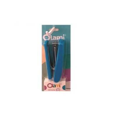 Abrochadora de colores pastel para broches N°10/50 +broches en blister Olami