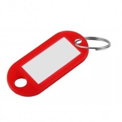 Llavero plástico con identificador x unidad Olami
