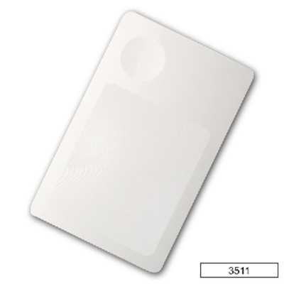 Lupa hoja fresnel 85x55 mm estilo tarjeta Galileo