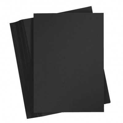 Cartulina 50x70 cm Negra de 140 gramos Erika