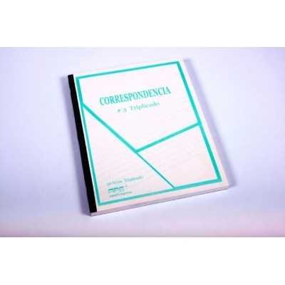 Cuaderno correspondencia nº 3 triplicado x 50 hojas
