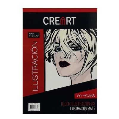 Mini Pack A3 Ilustración Mate CREART de 250 gramos x10 Hojas Libesa