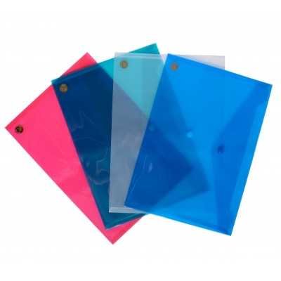 Sobre plástico Oficio con broche y solapa FW