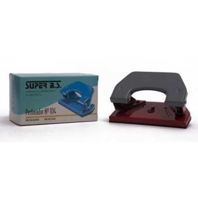 Perforadora nº 104 pintada para 10 hojas Super BS