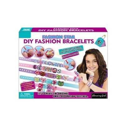 Set de belleza fashion star  DIY fabrica de pulseras x32 piezas Toyland