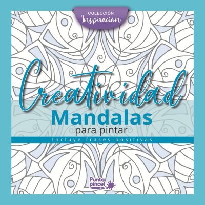 Libro de Mandalas para Pintar Creatividad 23x23 cm 48 pág. Editorial Splash