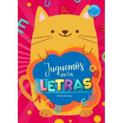 Libro para pintar 20x28 cm 16 pág. Diversión didáctica Juguemos con las letras Editorial Splash