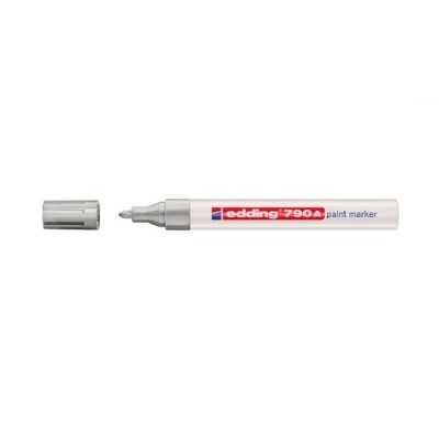Marcador Permanente Plata punta cónica 2-4 mm esmalte sintético Edding
