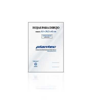 Papel A4 de 106 gramos para dibujo técnico x 10 hojas Plantec