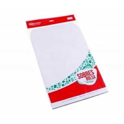 Sobre bolsa blanco 22,9x32,4 cm  80 grs x10 unidades Medoro