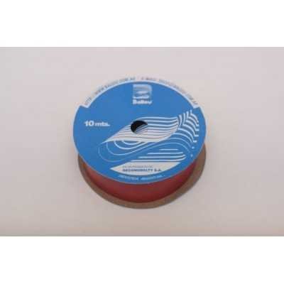 Cinta lisa Rojo 25 mm x10 mtrs Ballou