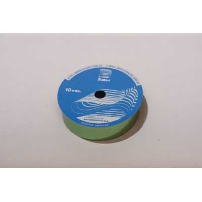 Cinta metal Verde 20 mm x10 mts Ballou