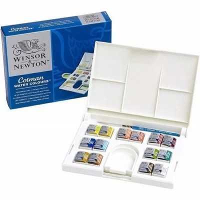 Set de Acuarelas Cotman Compact Set 14 hp Winsor & Newton