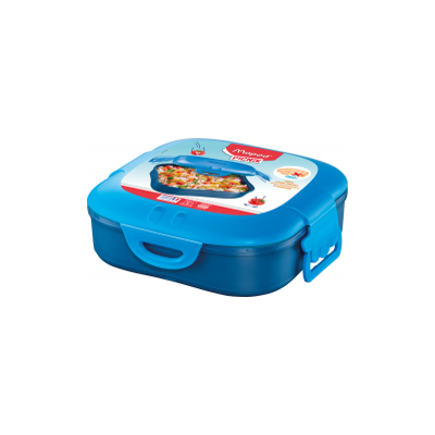 Porta alimentos plástico concept kids antiderrame azul Maped