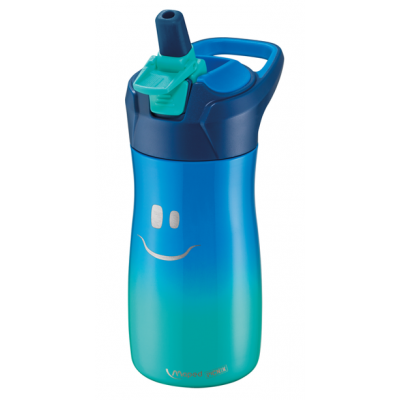 Botella metálica concept infantil 430ml azul Maped