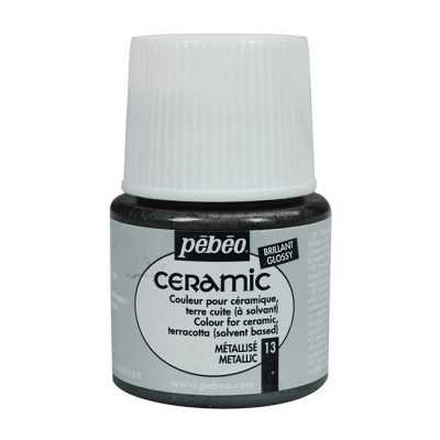 Pintura ceramic Metalico x45 ml Pebeo
