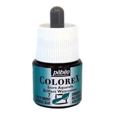Tinta acuarela Colorex Azul de Oriente x45 ml Pebeo