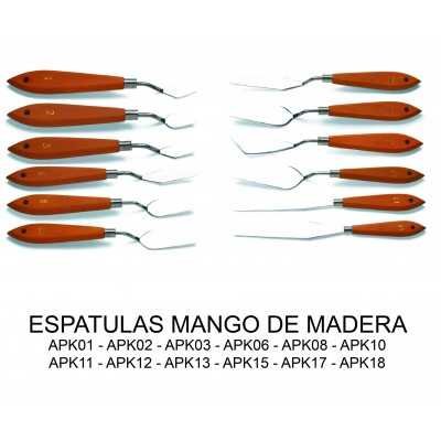 Espatula Mango de Madera (15) StationeryImag