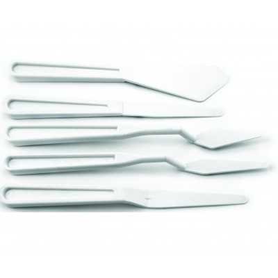 Set espatulas plasticas x 5 unidades StationeyImag