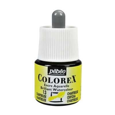 Tinta acuarela Colorex Charteruse x45 ml Pebeo