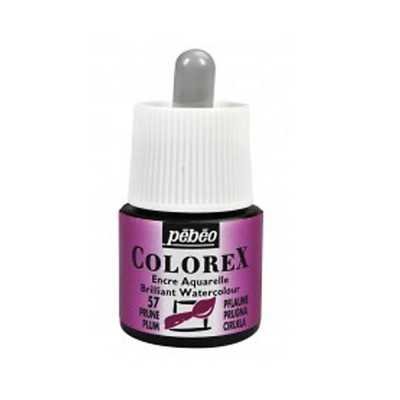 Tinta acuarela Colorex Ciruela x45 ml Pebeo