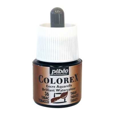 Tinta acuarela Colorex Tabaco x45 ml Pebeo