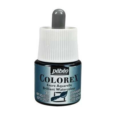 Tinta acuarela Colorex Verde botella x45 ml Pebeo