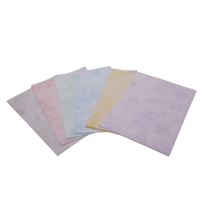 Papel 90 grs A4 x 25 hojas marmolado Lila Paperland