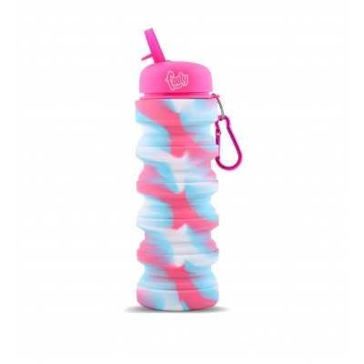 Botella de silicona 450 ml plegable Footy