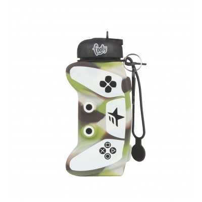 Botella de silicona enrollable 450 ml Joystick Footy