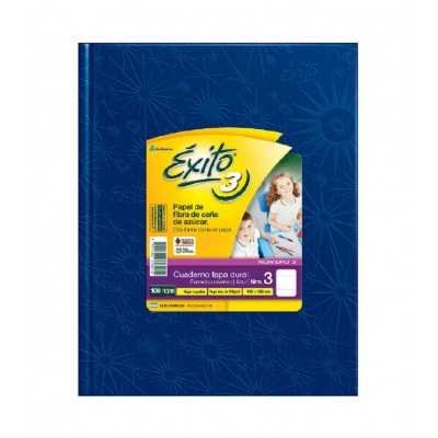 Cuaderno tipo ABC azul x100 hojas rayado Éxito
