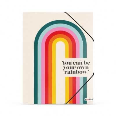 Carpeta Oficio 3 Solapas Rainbow Mooving