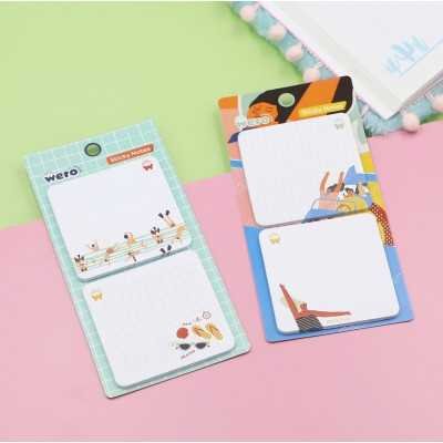 Sticky notes Summer vacation/ travel Wero