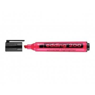 Resaltador Highlighter 200 ROSA punta biselada Edding