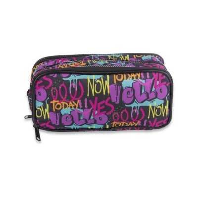 Canopla three zipper Pink street art Talbot