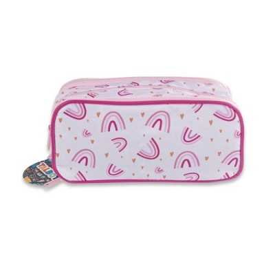 Canopla three zipper Pink rainbow Talbot