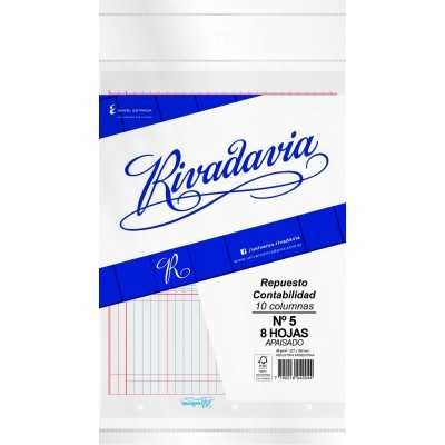 Repuesto Nº 5 de 10 columnas Rivadavia