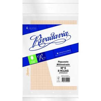 Repuesto Nº 5 milimetrado Rivadavia