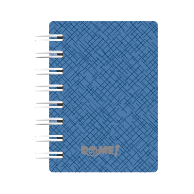 Libreta A7 cartone mosaico x 90 hojas lisas Rome