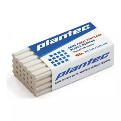 Goma de panal ventilada blanca Plantec