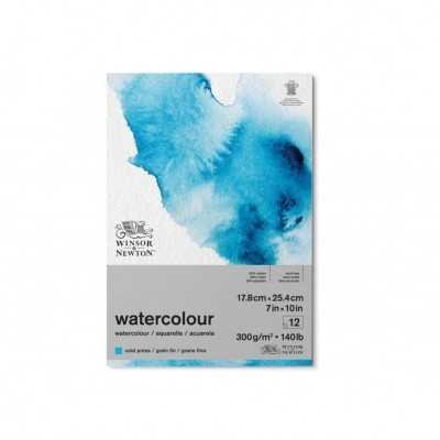 Block Acuarela A5 de 300 gramos prensado en frío x12 hojas Winsor & Newton