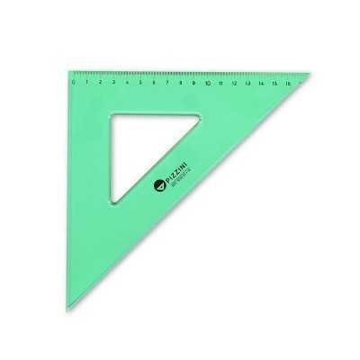 Escuadra de 25 cm x 45º Verde Pizzini