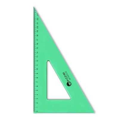 Escuadra de 25 cm x 60º Verde Pizzini