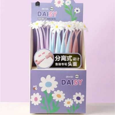 Bolígrafo gel Daisies flexible x unidad