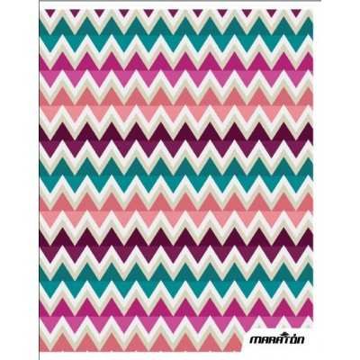 Cuaderno 16x21cm tapa flexible x 48 hojas rayado Maraton